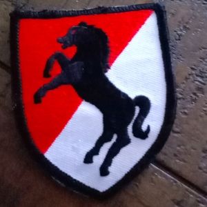 11th Armored Calvary Regiment Velcro class Patch